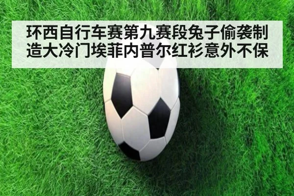 环西自行车赛第九赛段兔子偷袭制造大冷门埃菲内普尔红衫意外不保